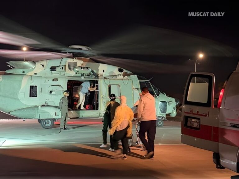 RAFO performs critical medical airlift for Omani child