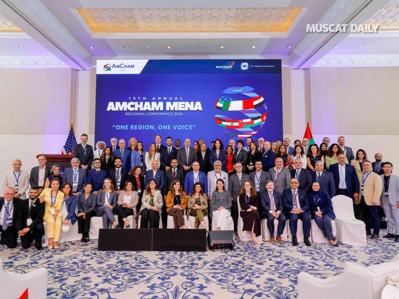 Amcham Oman appointed vice chair of amcham mena, set to assume chairmanship and host regional conference in 2027