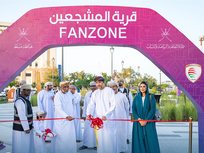 Fan Zone opens in Al Khuwair Square ahead of Sultan’s Cup final