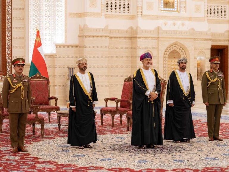 His Majesty Sultan Haitham bin Tarik receives credentials of ambassadors
