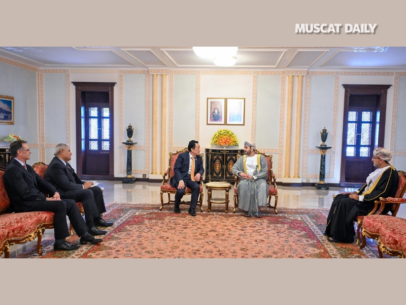 Sayyid Theyazin receives Director General of FAO