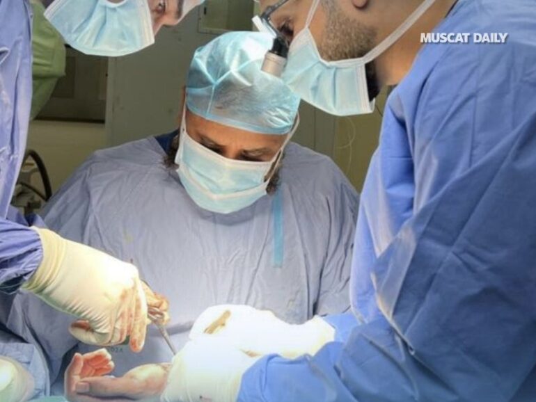 Sohar Hospital performs rare wrist reconstruction surgery