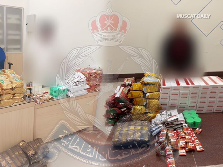 Royal Oman Police have confirmed the arrest of two Asian nationalities following a successful operation in Dakhliyah Governorate.