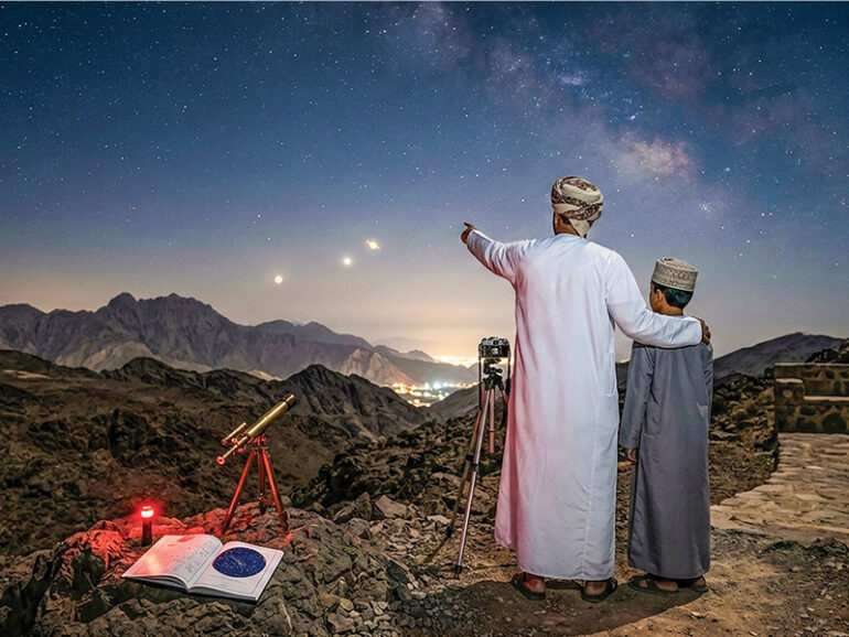 Venus shines beside Saturn in Ramadan night spectacle