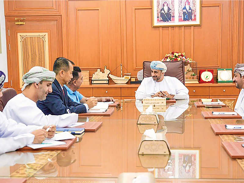 Barka, Chinese City of Xieyi explore twinning pact