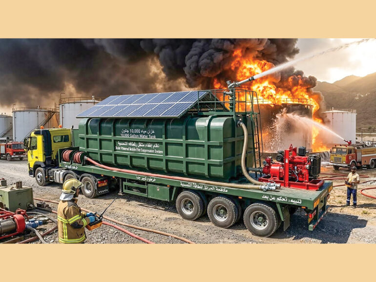 Omani engineer develops AI-powered mobile unit to tackle industrial fires
