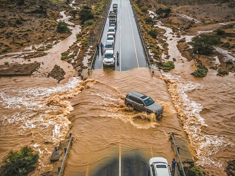 Crossing wadis remains top cause of emergencies amid rains: CDAA