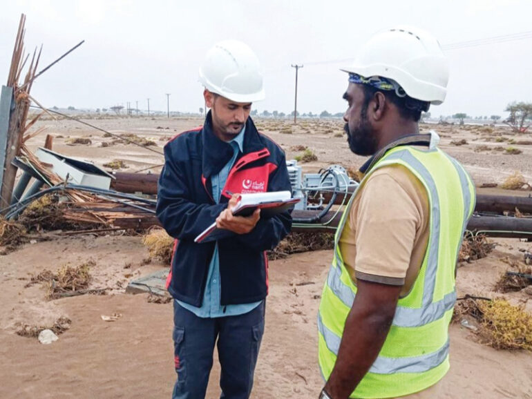 Authorities in Oman work to restore services after rains