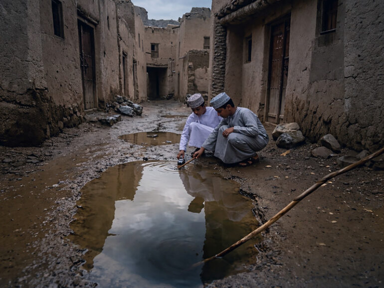 ROP warns of hidden dangers in rain-filled puddles