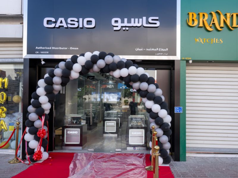 SARCO opens Oman’s first exclusive CASIO showroom at Ruwi Souq Street-1