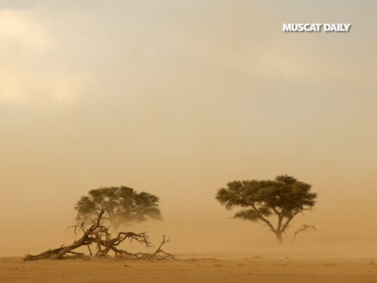 Dust storms, low visibility expected across Oman