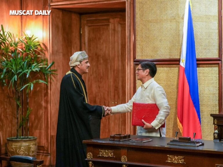 H M sends written message to President of Philippines