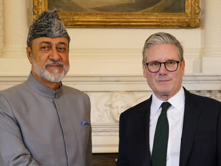 H M, UK PM stress de-escalation and diplomatic solutions to regional strife