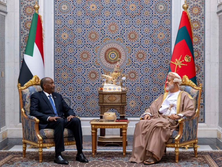Burhan thanks Oman’s efforts for peace in Sudan