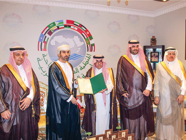 H M honoured with Arab Tourism Medal