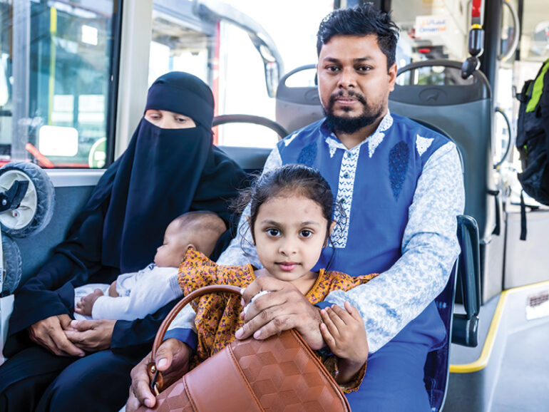 Increasing public transport use in Oman