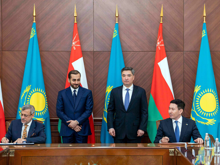 Oman, Kazakhstan agree to set up joint investment fund