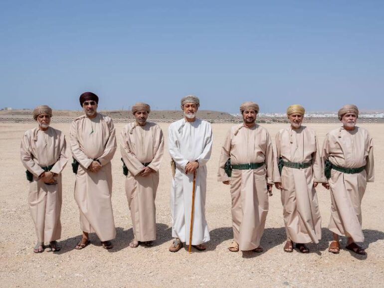 H M Sultan Haitham tours North and South Sharqiyah