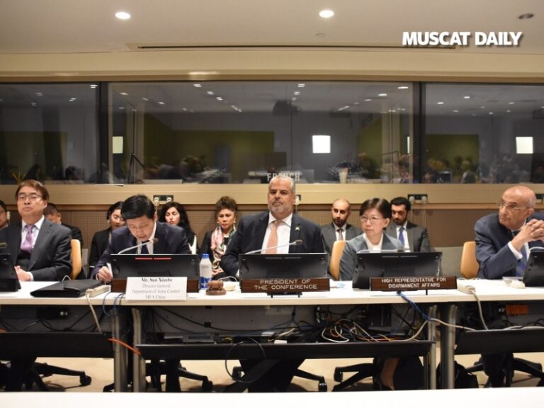 Oman calls for nuclear weapon free zone in Middle East