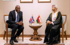 Sayyid Badr receives UK Deputy Prime Minister