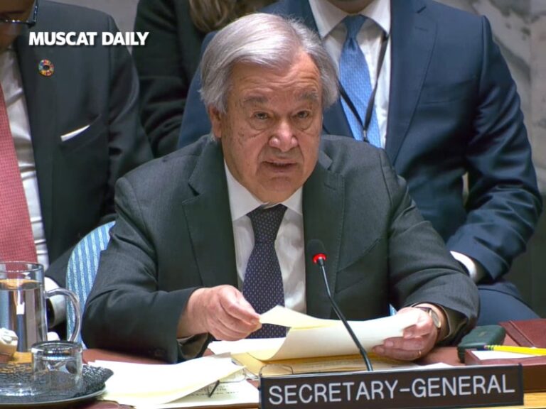 UN chief calls for immediate reopening of Strait of Hormuz