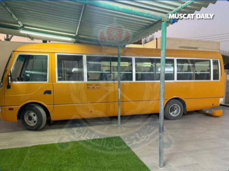 4 arrested for dismantling school bus to sell spare parts in Buraimi