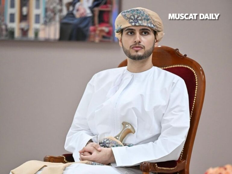 H H Sayyid Bilarab inaugurates Greater Muscat Structural Plan