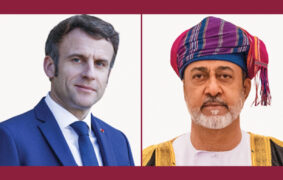 H M, French President discuss regional developments