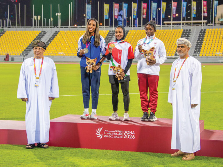 Oman medal tally at GCC Games