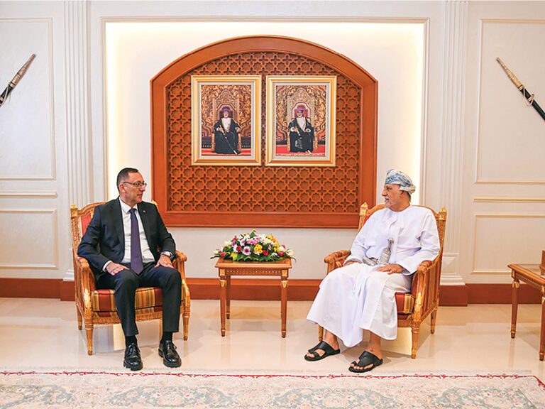 Sayyid Shihab receives Palestinian envoy