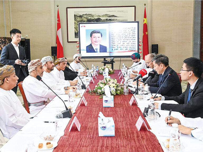China highlights dialogue as key to stability at Muscat seminar