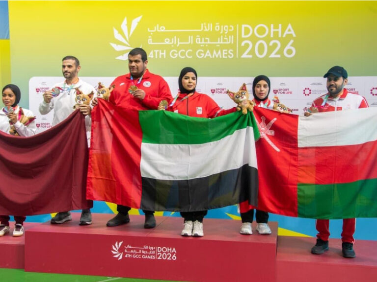 Oman GCC Games medal tally