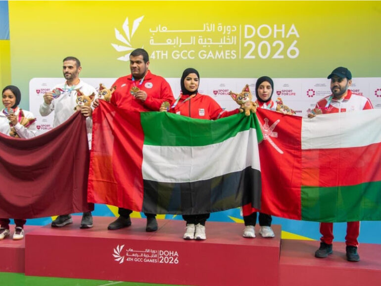 Oman GCC Games medal tally
