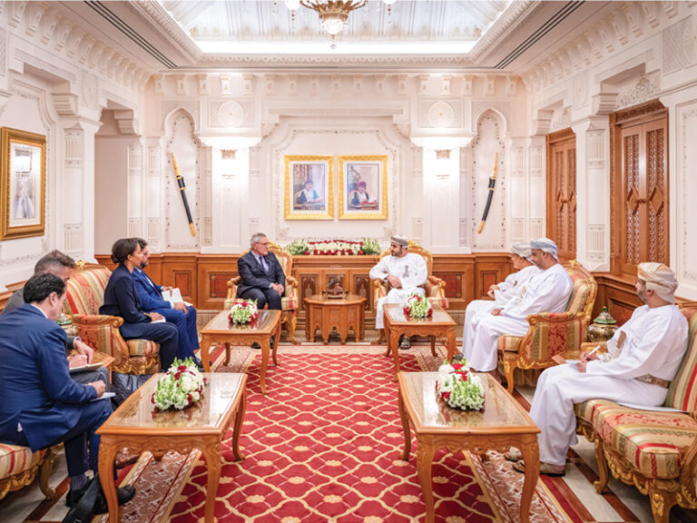 Sayyid Theyazin receives special envoy of French President