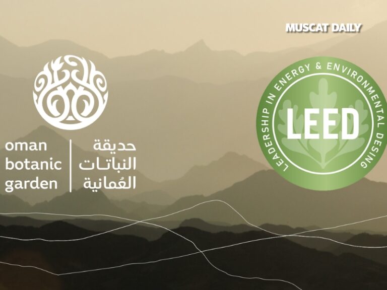 Oman Botanic Garden achieves multiple LEED Platinum Certifications