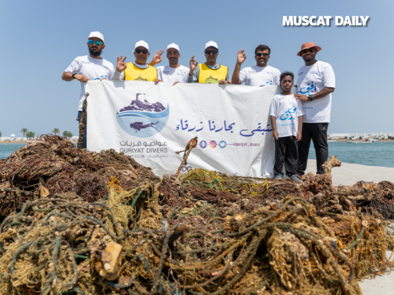 Over 4,000kg of marine debris cleared in Muscat and Dhofar campaigns
