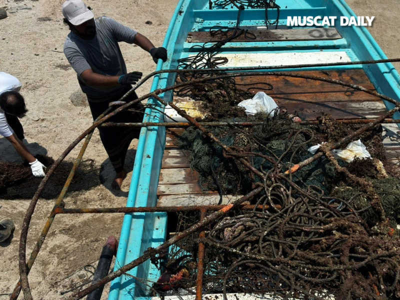 Over 4,000kg of marine debris cleared in Muscat and Dhofar campaigns