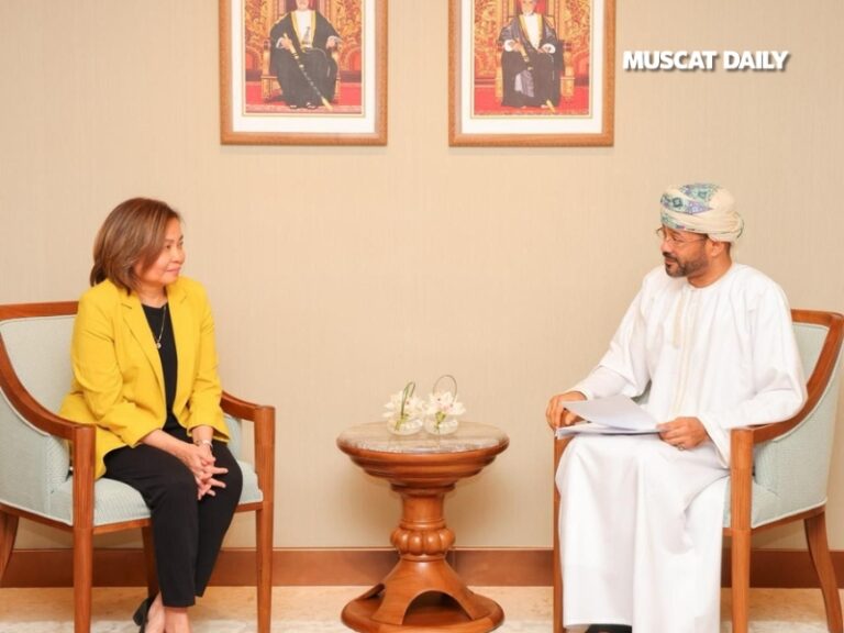 Sayyid Badr receives written letter from Philippines Foreign Minister