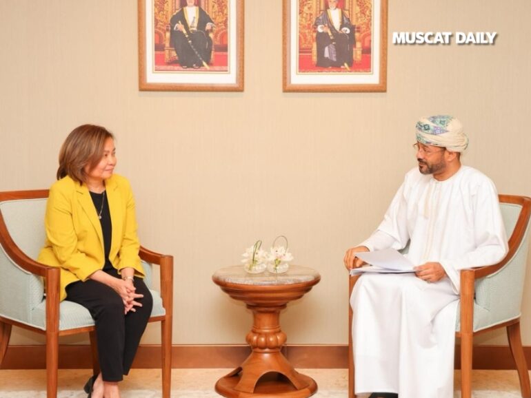 Sayyid Badr receives written letter from Philippines Foreign Minister