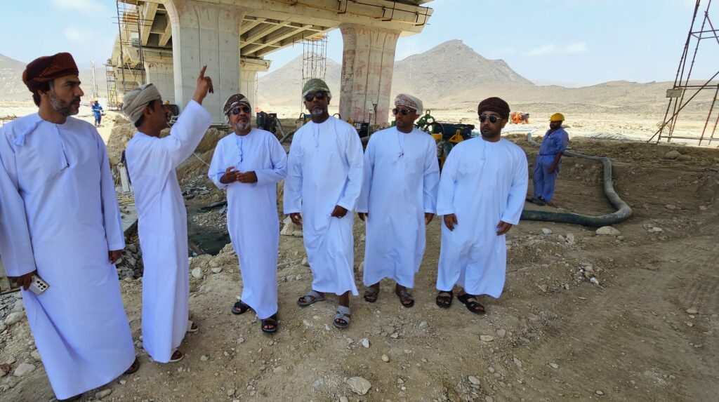 Al Mughsail road and bridge project in reaches 85% completion