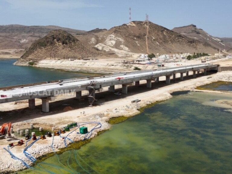 Al Mughsail road and bridge project in reaches 85% completion