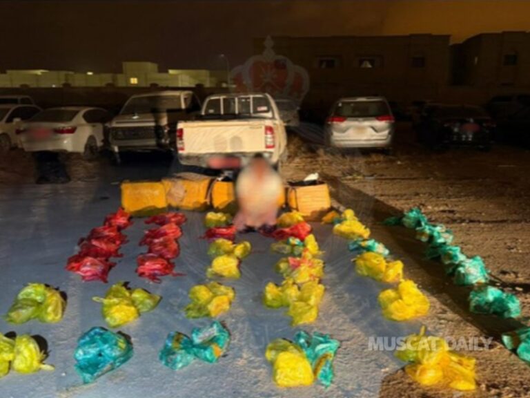 Driver arrested for drug trafficking in Dhofar