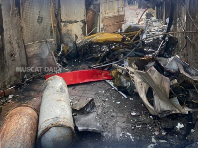 Gas cylinder explosion at Amerat restaurant injures two