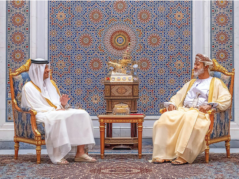 H M Sultan Haitham, Qatari PM review US-Iran negotiations