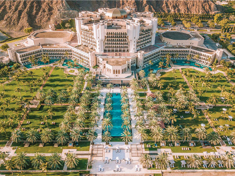 Al Bustan Palace two-year renovation project Oman