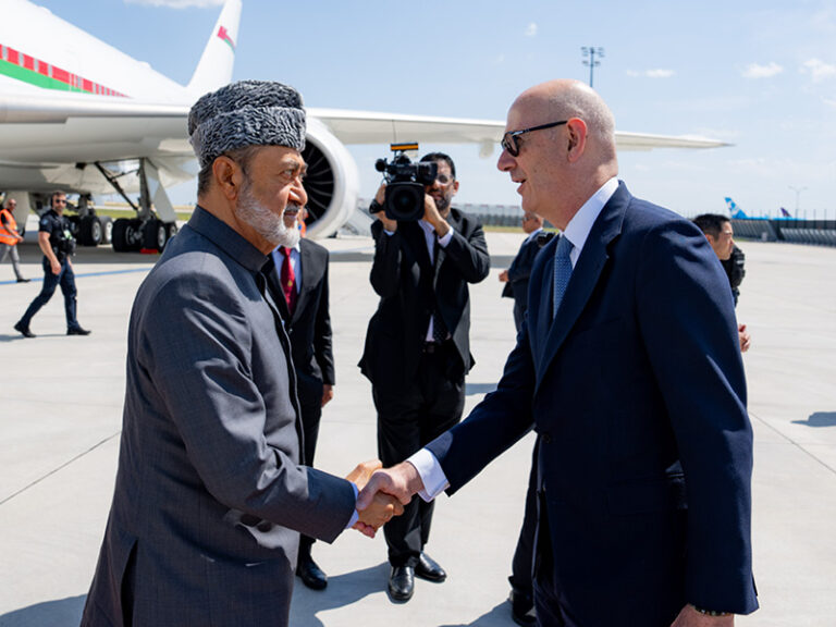 H M Sultan Haitham France state visit