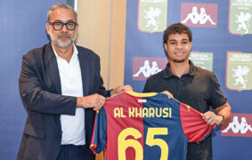 Suhayb Al Kharusi signs three-year contract with Genoa CFC