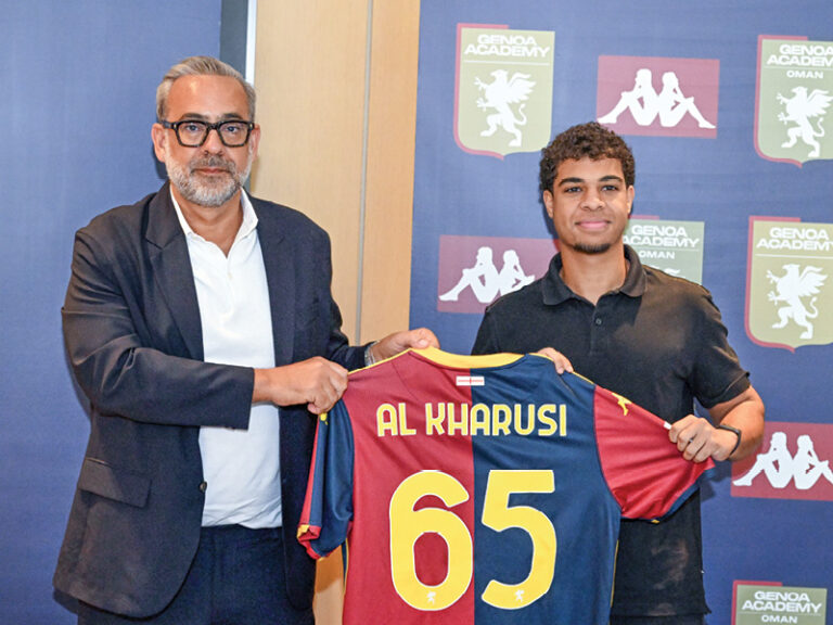 Suhayb Al Kharusi signs three-year contract with Genoa CFC