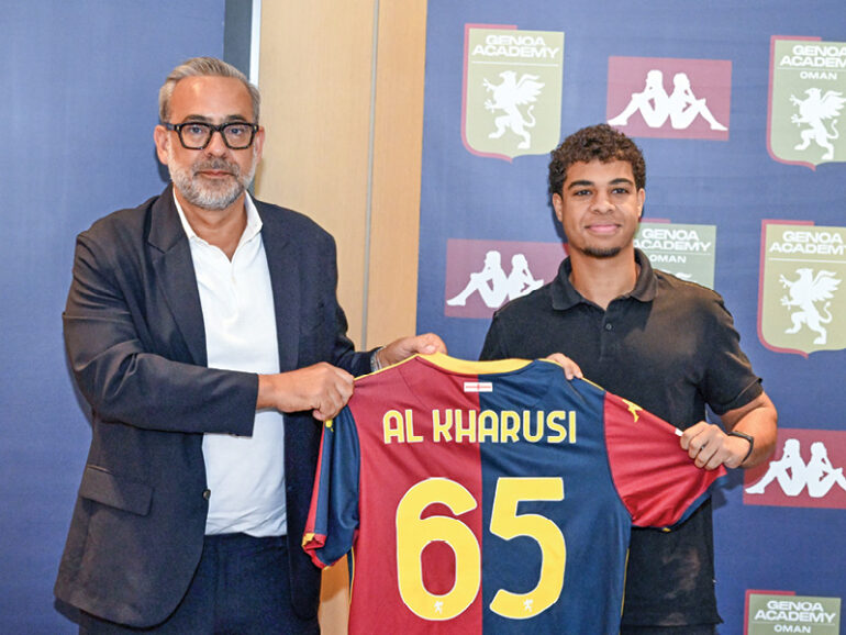 Suhayb Al Kharusi signs three-year contract with Genoa CFC