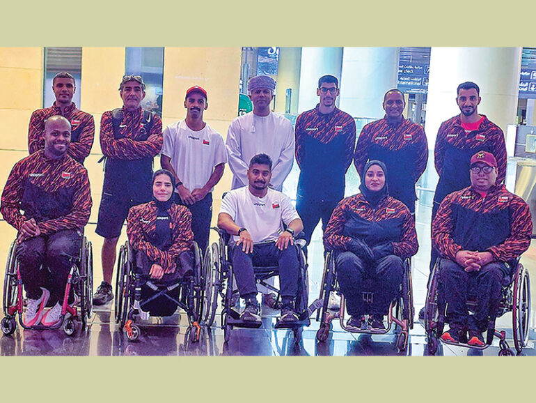 Omani para athletics team begins key qualifying test in Tunisia